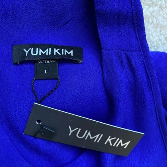 NWT YUMI KIM So Social Dress Royal Blue Size L - Picture 6 of 11